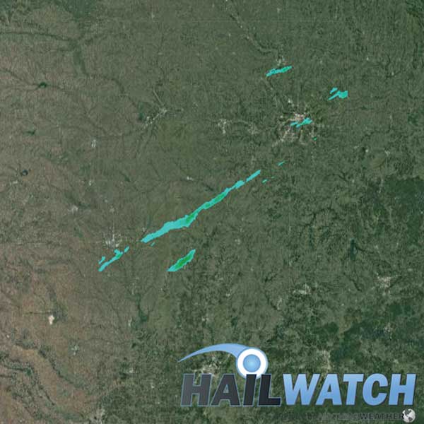 Hail Report For Kansas City Mo Burlington Mulvane Ks April 17