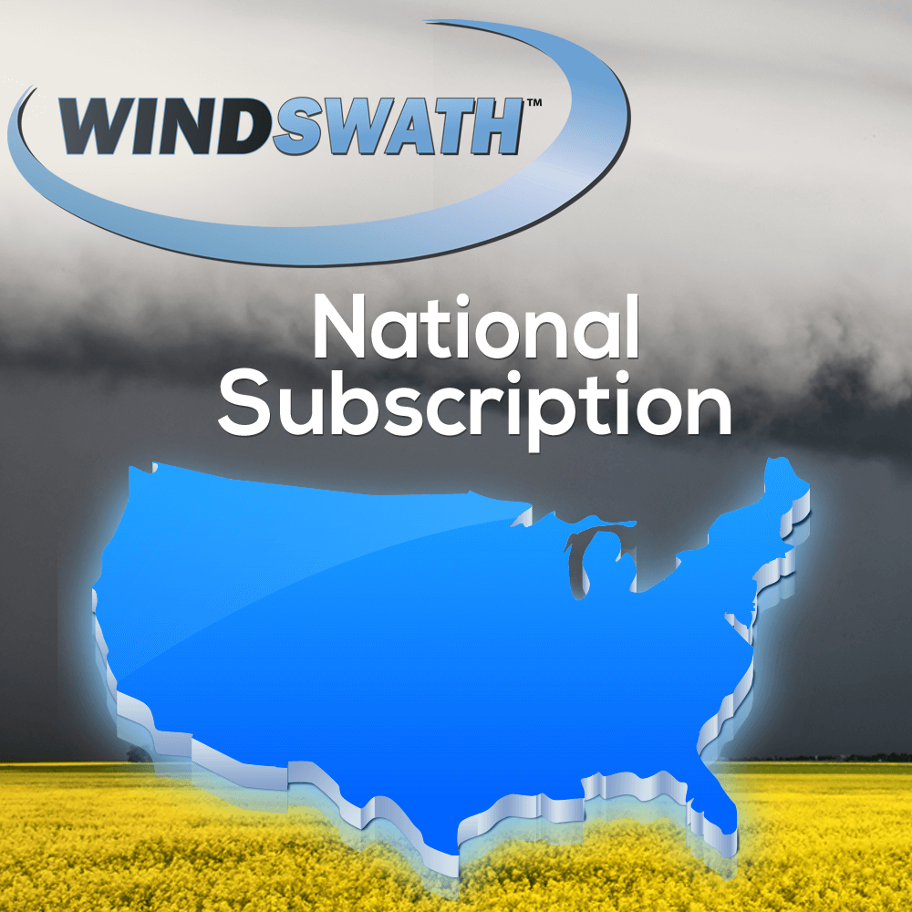 National WindSWATH Map Subscription
