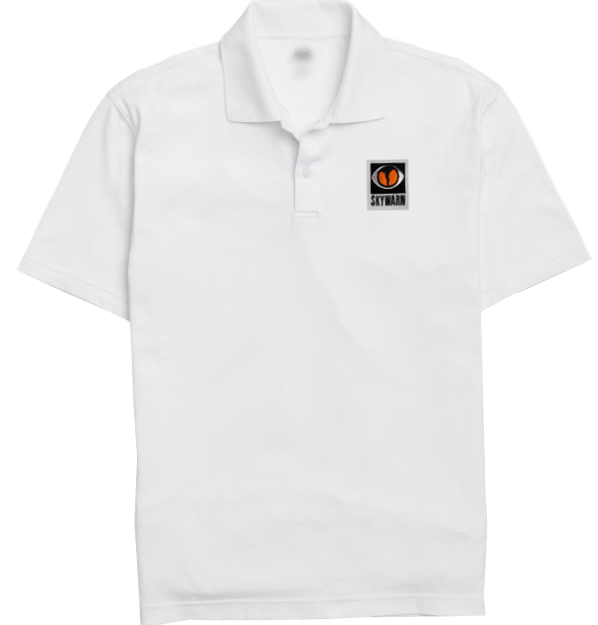 SKYWARN Polo Shirt - White