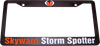 SKYWARN Storm Spotter License Plate Frame