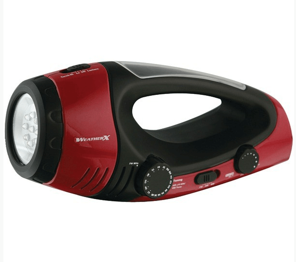 Rechargeable Radio Lantern with Flashlight