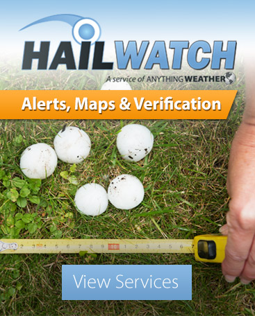 HailWATCH Alerts, Maps and Verification Services