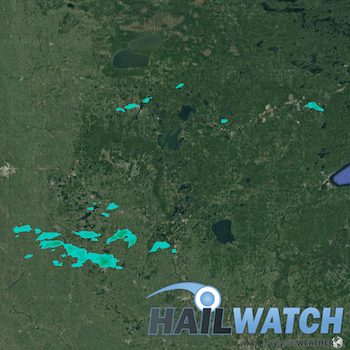 Hail Report for Alexandria, MN, Wahpeton, ND July 17, 2017 