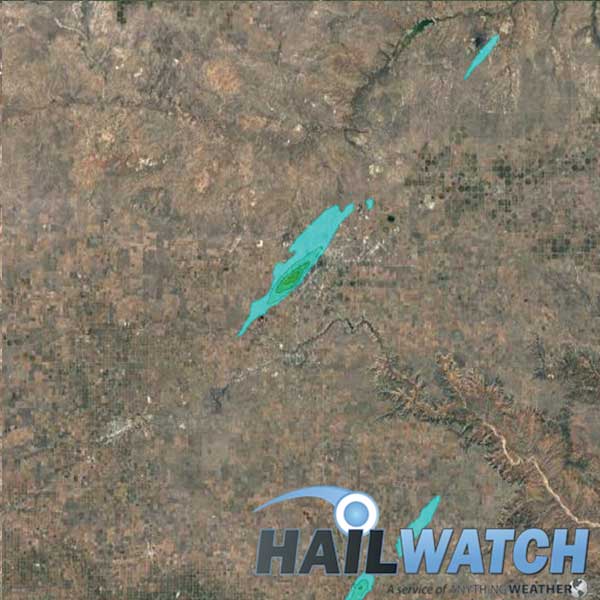 Hail Report for Amarillo-Bushland, TX  April 30, 2019 