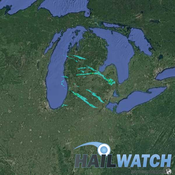 Hail Report for Ann Arbor-Plainwell-Gordonville-Holland, MI | April 7, 2020 