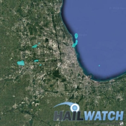 Hail Report for Aurora, IL August 1st, 2018 