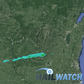 Hail Report for Baraboo, Richland Center, WI April 13, 2018 