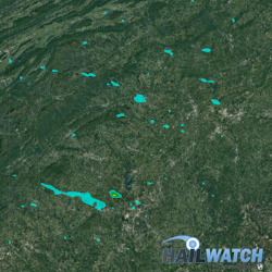 Hail Report for Black Mountain, NC | July 8, 2016 