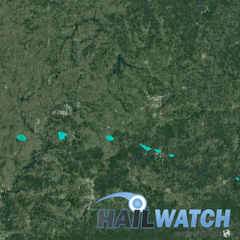 Hail Report for Branson, Purdy, MO July 7, 2017 