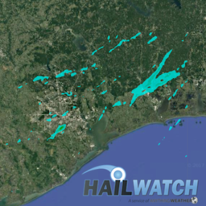 Hail Report for Brookside Village, TX | January 20, 2017 