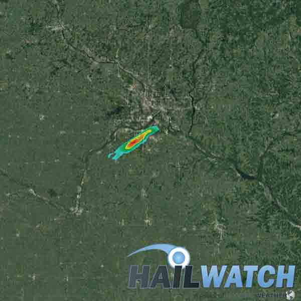 Hail Report for Burnsville-Prior Lake-Apple Valley, MN  | July 18, 2019 