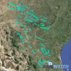 Hail Report for Castroville, TX | May 17, 2016 
