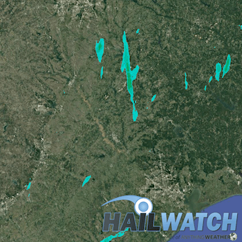 Hail Report for Center, TX April 2, 2017 