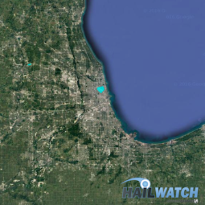 Hail Report for Chicago, IL | July 24, 2016 