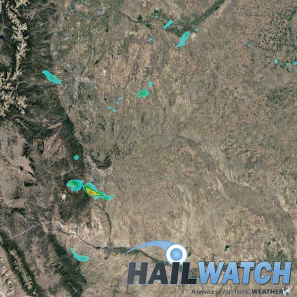 Hail Report for Colorado Springs-Golden-Security, CO | August 5, 2020 