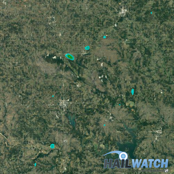 Hail Report for Davis, OK | August 8, 2016 