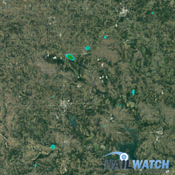 Hail Report for Davis, OK | August 8, 2016 