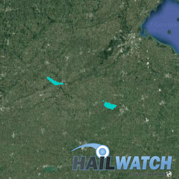 Hail Report for Defiance, OH July 3, 2017 
