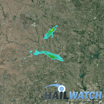 Hail Report for Duncan, OK, Comanche, TX March 25, 2018 