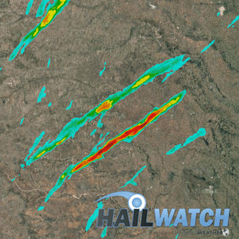 Hail Report for Elk City, OK - Wheller, TX May 16, 2017 