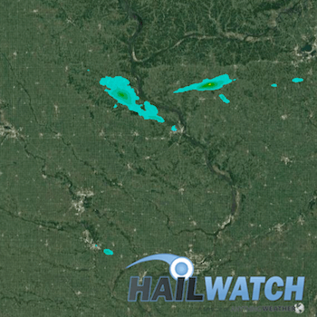 Hail Report for Asbury, Elkader, IA July 11, 2017 