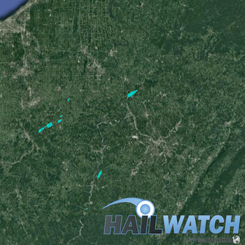 Hail Report for Ellwood City, PA August 4, 2017 