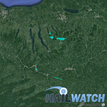 Hail Report for Elmira, Moravia, NY June 5, 2017 
