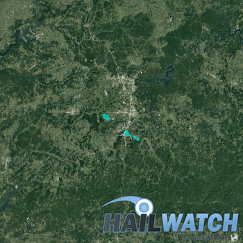 Hail Report for Fayetteville, AR June 1, 2017 