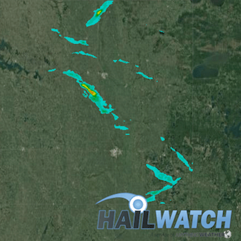 Hail Report for Fergus Falls, MN, Hillsboro, ND July 11, 2017 