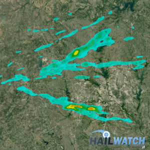 Hail Report for Fort Worth, TX | March 17, 2016 