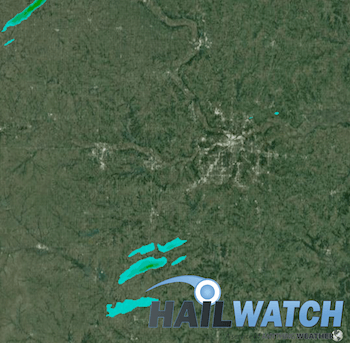 Hail Report for Garnett, KS October 14, 2017 