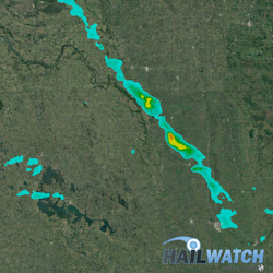 Hail Report for Grand Forks, ND | July 19, 2016 