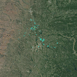 Hail Report for Addison-Van Alstyne, TX-Springer-Ardmore, OK | August 16, 2020 