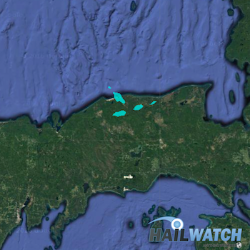 Hail Report for Grand Marais, MI | July 26, 2016 