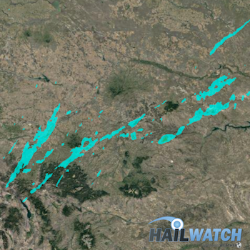 Hail Report for Great Falls, MT | August 9, 2016 
