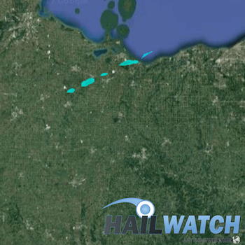 Hail Report for Green Springs, Huron, OH August 21, 2017 