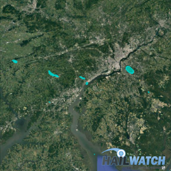 Hail Report for Haddonfield, NJ | July 23, 2016 