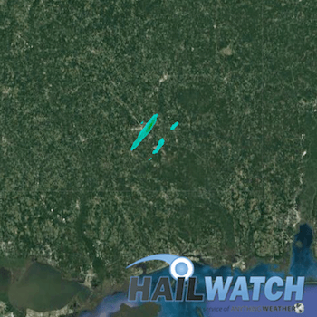 Hail Report for Hattiesburg, MS April 30, 2017 