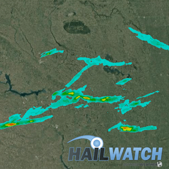 Hail Report for Jamestown, ND June 9, 2017 