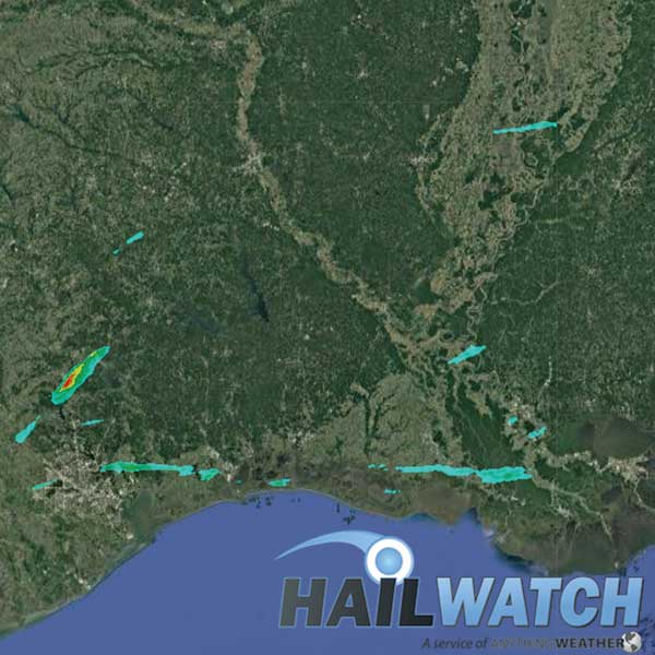 Hail Report for Katy-Crosby-Hunstville, TX-Prairieville, LA | April 18, 2020 