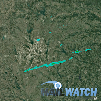 Hail Report for Kaufman, TX | February 27, 2017 