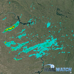 Hail Report for Killdeer, ND | July 10, 2016 