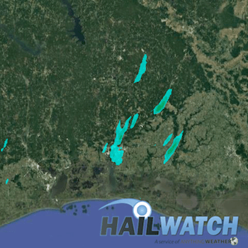 Hail Report for Lake Charles, LA April 29, 2017 