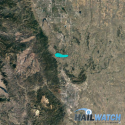Hail Report for Larkspur, CO | June 25, 2016 