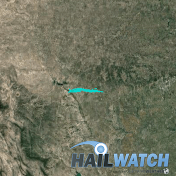Hail Report for Laughlin AFB, TX May 10, 2017 