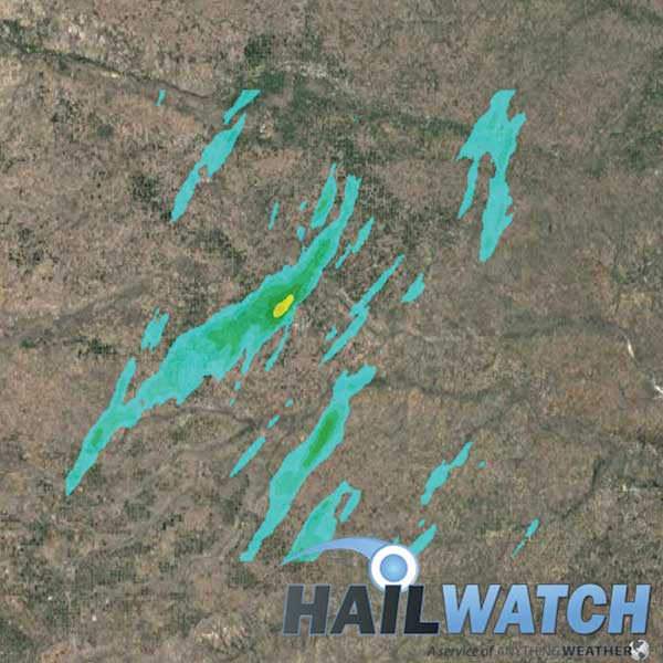 Hail Report for Liberal-Woods, KS | May 23, 2019 