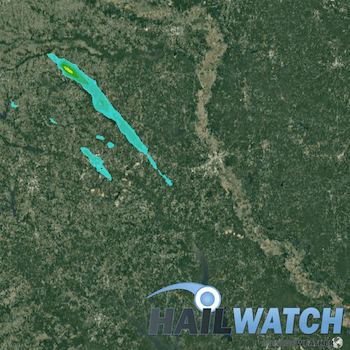 Hail Report for Longview, Mount Pleasant, TX March 10, 2018 