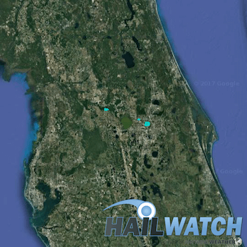 Hail Report for Maitland, Eatonville, FL July 4, 2017 
