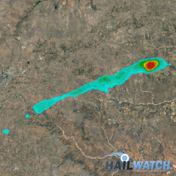Hail Report for McLean, TX | July 12, 2016 