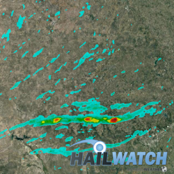 Hail Report for Medina, TX | January 15, 2017 